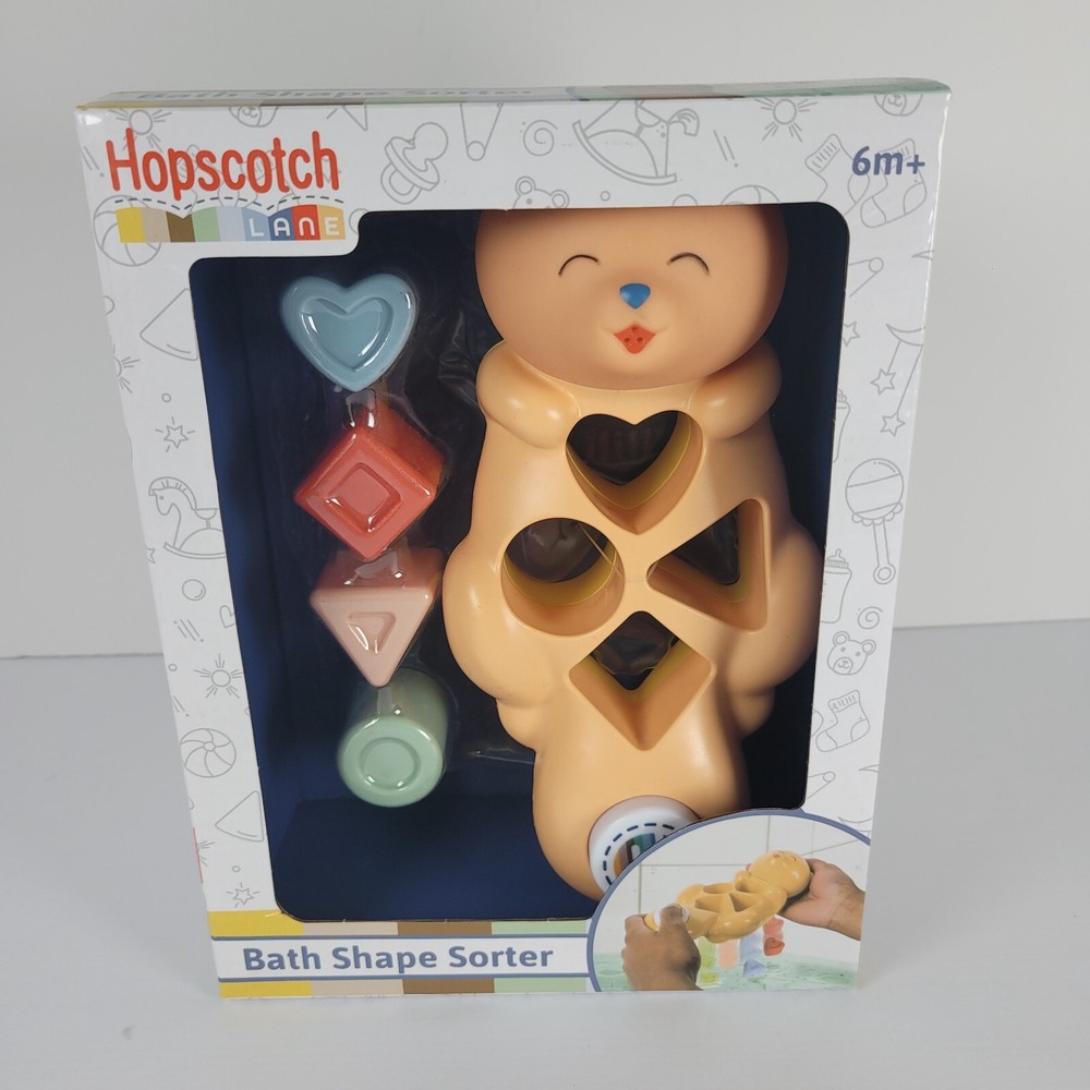 Hopscotch Childs Bath Shape Sorter 6m+