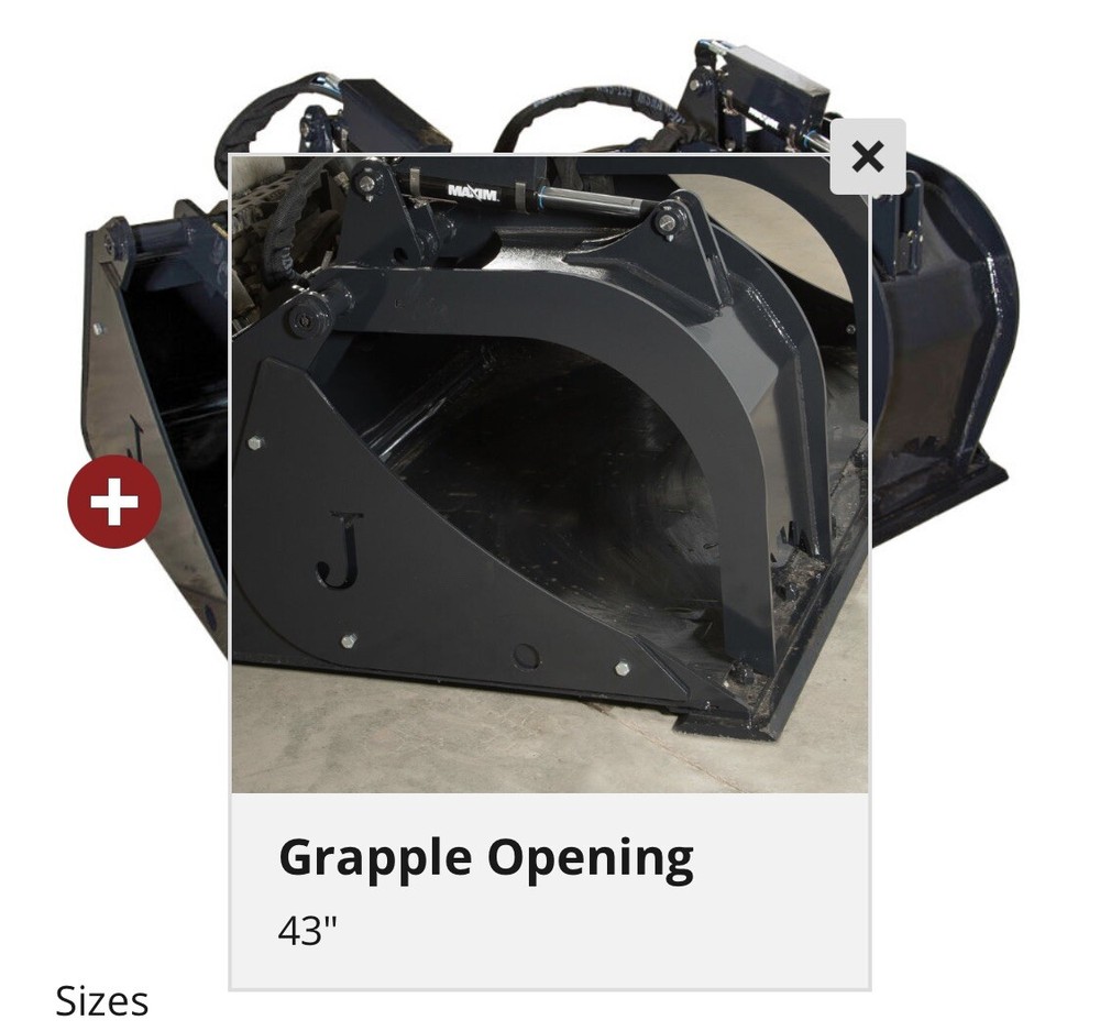 74” Jenkins Solid Bottom Grapple
