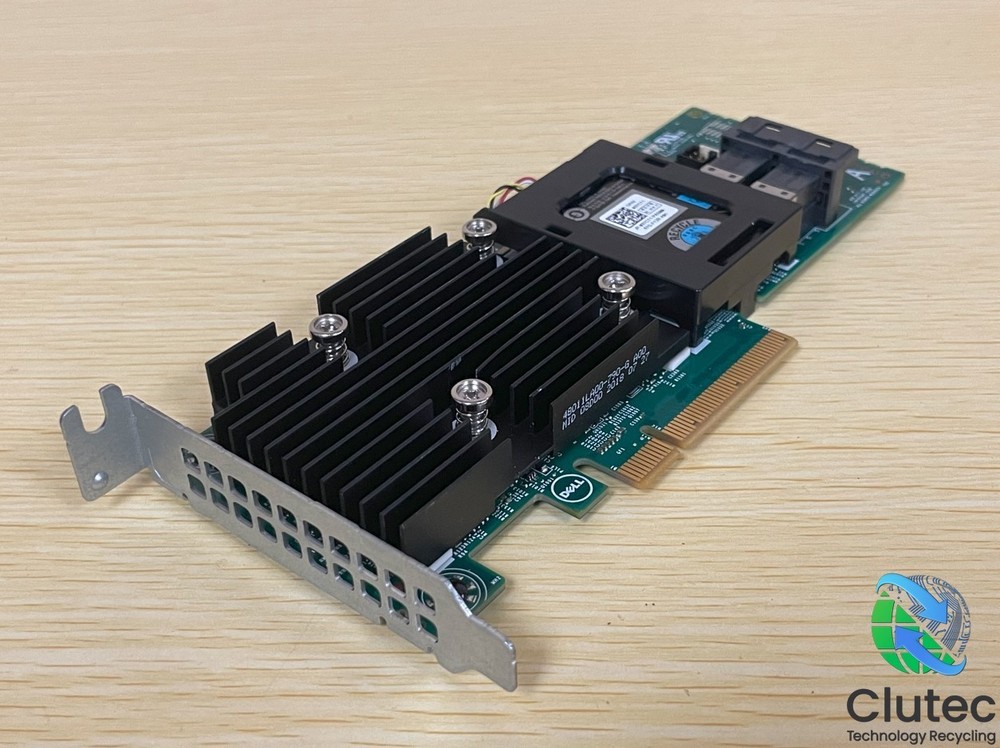 Dell PCI-E Dual Port SATA/SAS Raid Controller Card J14DC Half Height