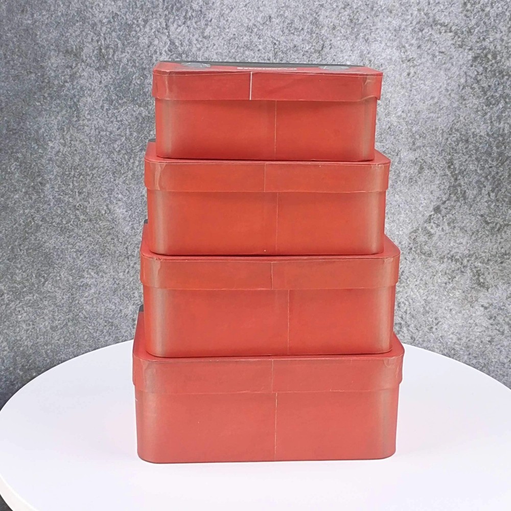 Toolbox Nested Boxes Set of 4 Decorative Toolman Faux Toolbox Design