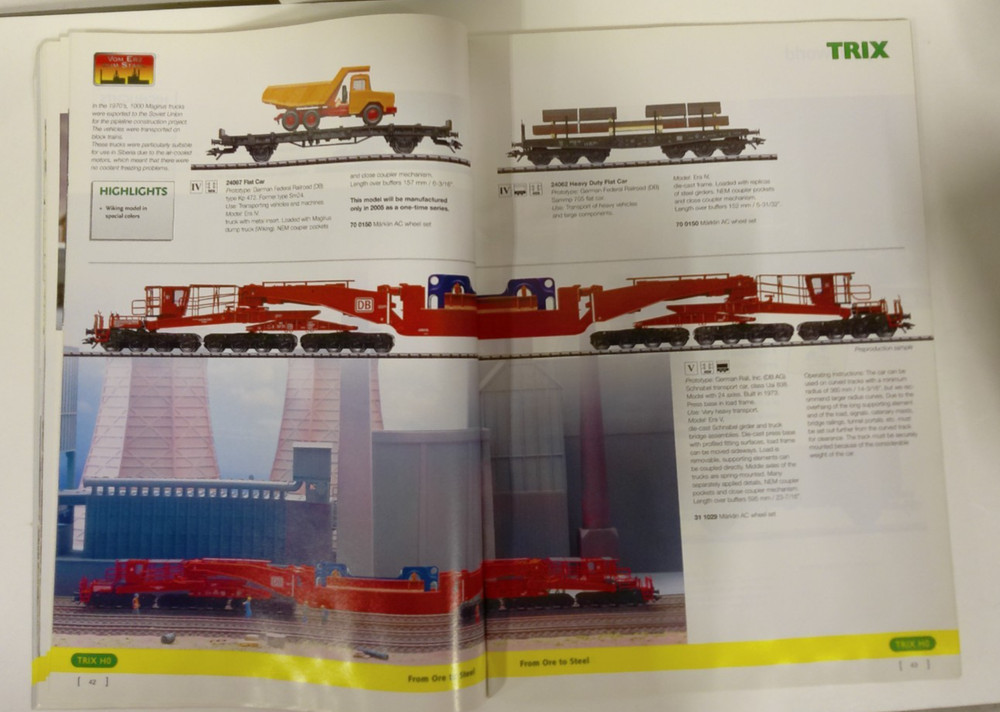 Trix Trains New Items 2005 Catalog