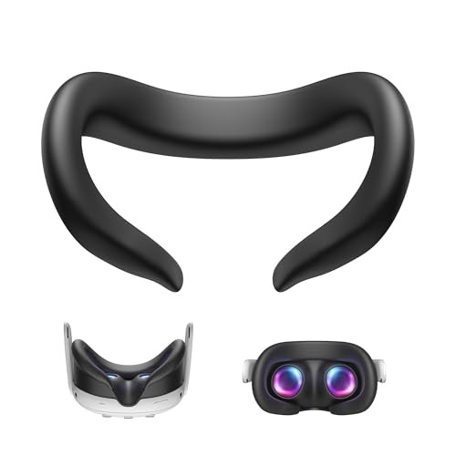 F3 Silicone Facial Interface Compatible with Meta/Oculus Quest 3, Sweatproof