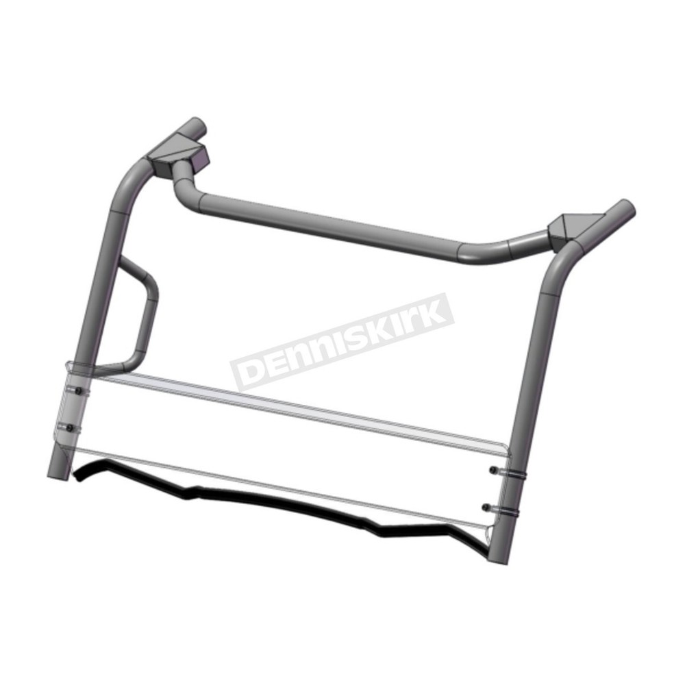 Direction 2 Clear Front Short Fixed Windshield - TERYXWS4102GP