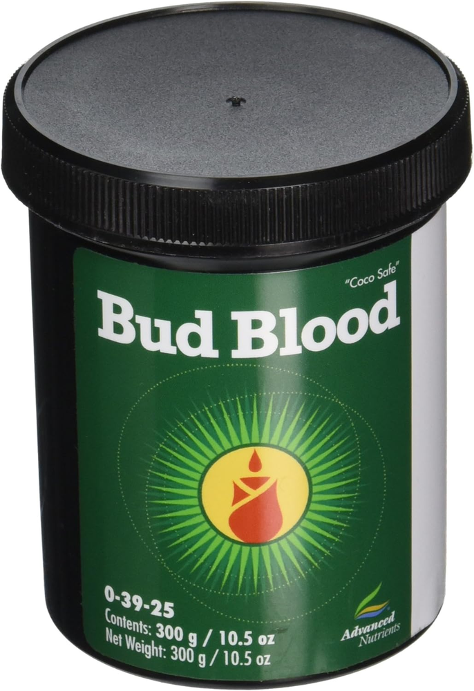 Advanced Nutrients Bud Blood Fertilizer for Large Heavy Dense Flowers, Coco Safe