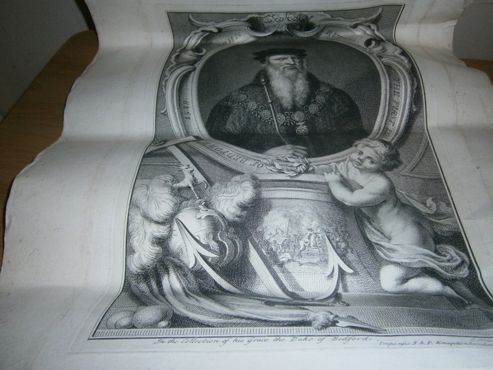 Ephemera.'John Russel paper print 54/31cm approx.(E16b)