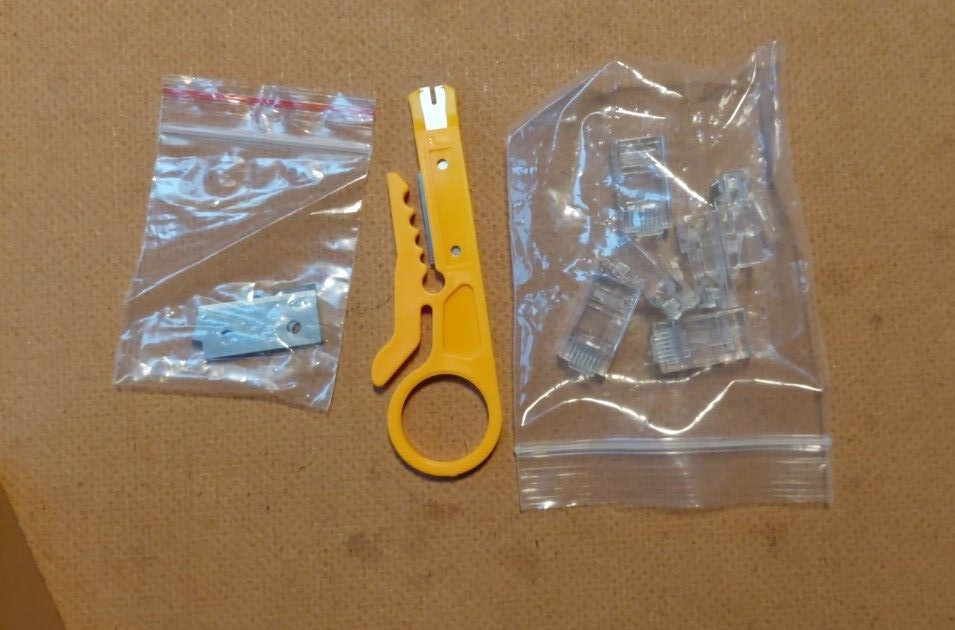 RJ45 Crimp Tool Ethernet Cable Crimper