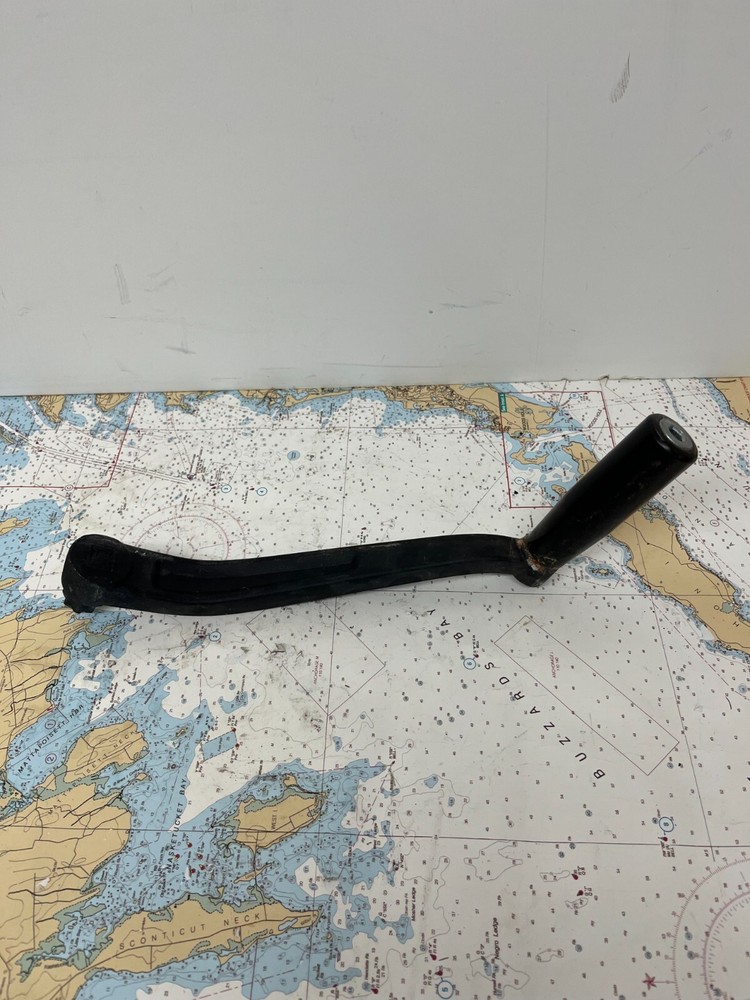 9" Winch Handle, Non-Locking, Aluminum
