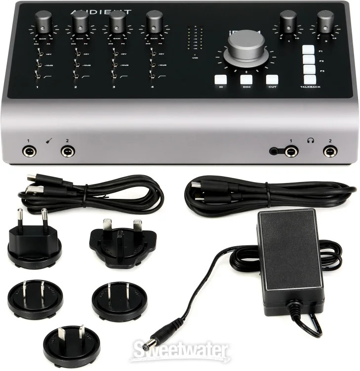 Audient iD44 MKII 20 x 24 USB Audio Interface