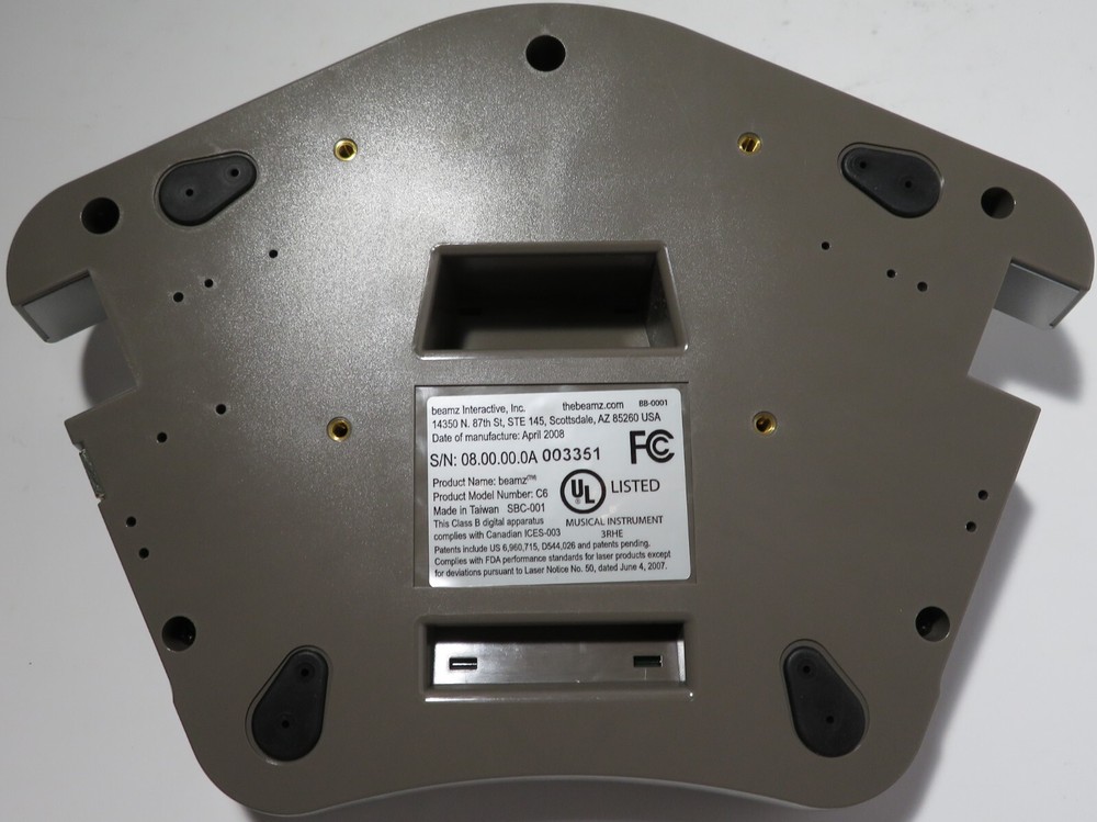 Beamz Player Interactive Laser Music System w/ Original Box & Cable