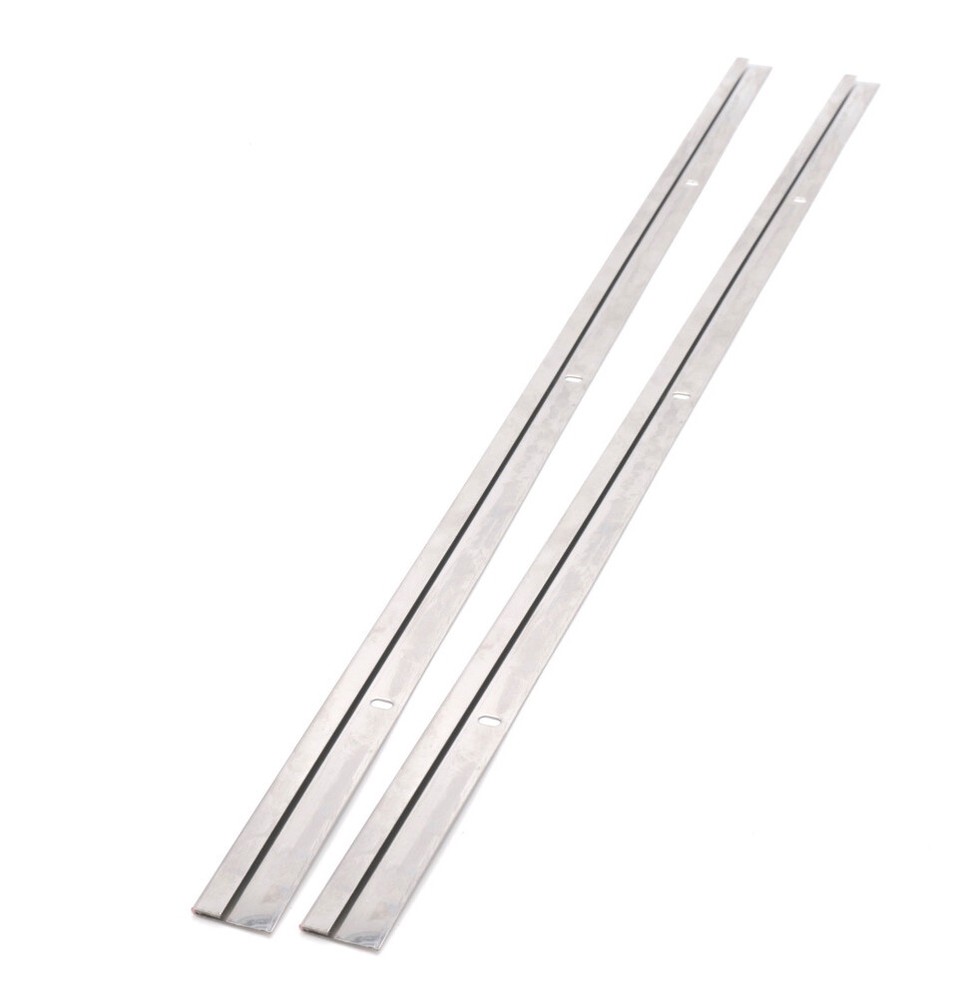 Stainless Steel Wall End Caps for 1/16" Material- 7ft Long (2 Pack of End Caps)