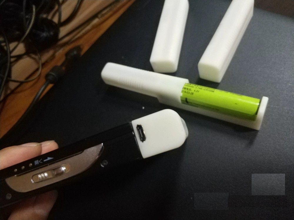 1000mAh Battery Case Attachment For SHARP MD-S25 MD-S20 AD-S20BT-S