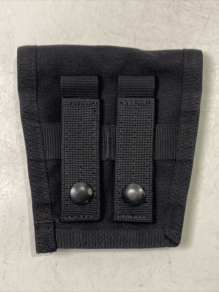 NEW - Blackhawk Strike Double Handcuff Pouch - 38CL56BK Black