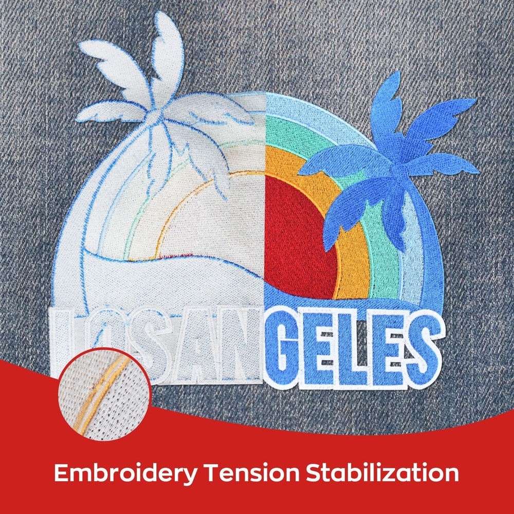 Prewound Bobbins White Sideless 144 PCS Size L SA155 75D/2 Polyester Thread