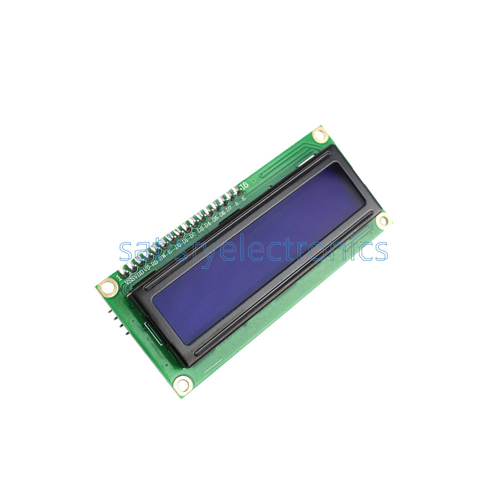 Blue/Yellow IIC/I2C/TWI/SP​​I Interface1602 2004 Character LCD Module Display F
