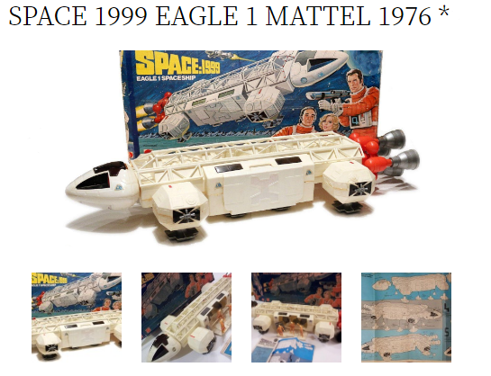 SPACE 1999 EAGLE ONE 1 MATTEL* MISSING BULKHEADS REPLACEMENT INSERTS 2 HEADS*