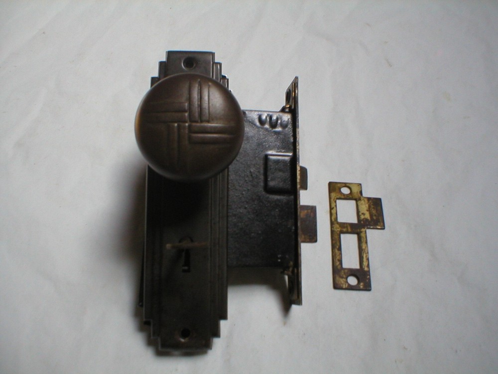 Antique Art Deco Era Door Hardware