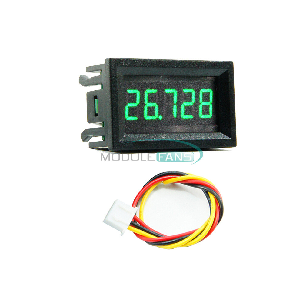 DC0-33V 0.56 inch LED Display Three-wire Five-digit High-precision Voltmeter