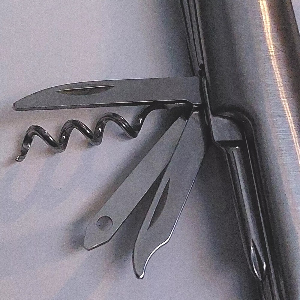 24 Pocket Knives. 10 Function Multi Tool Knife Scissors Wine Can Opener Philips