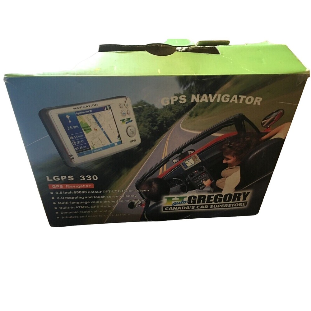 GPS Navigator LGPS 330 Auto Gregory Portable