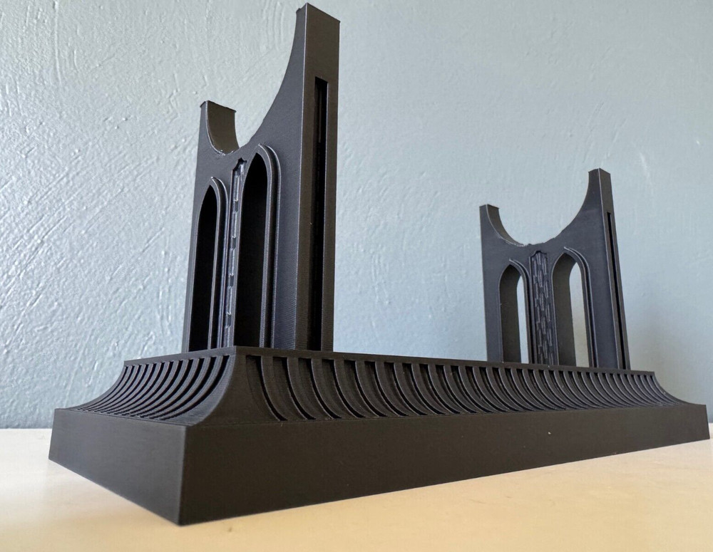 Lightsaber Stand | Black 3.5" × 8" × 4"
