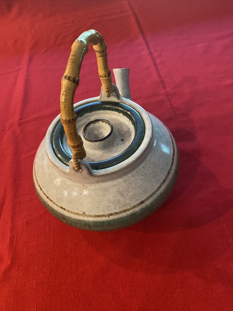 Pottery Craft Glazed Tea Pot