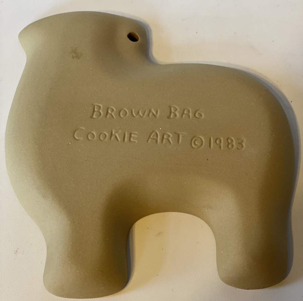 Vintage 1983 Sheep Cookie Mold for Easter Baking