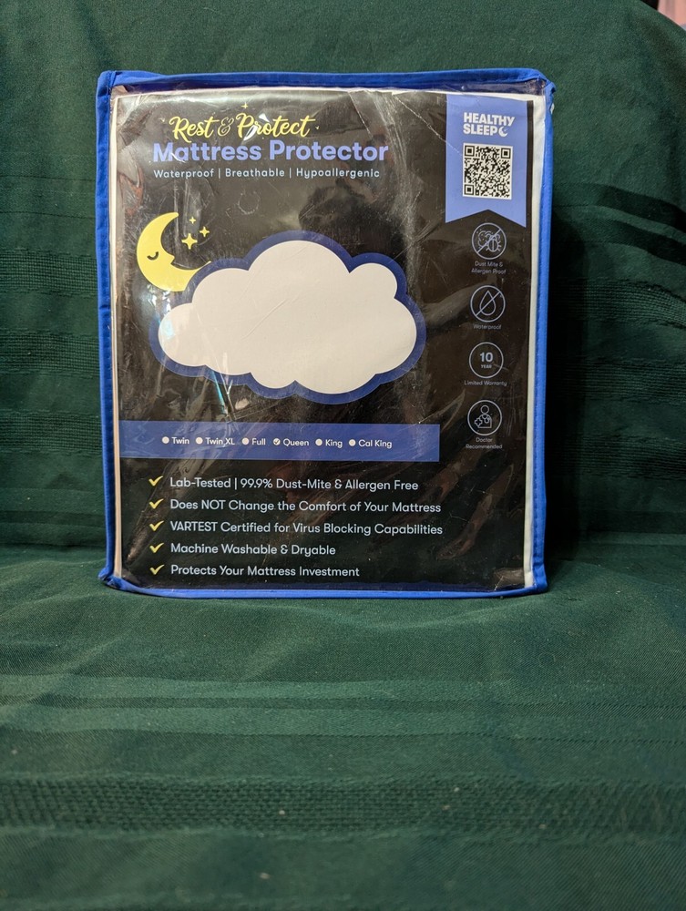 Rest And Protect Mattress Cover Queen Sized