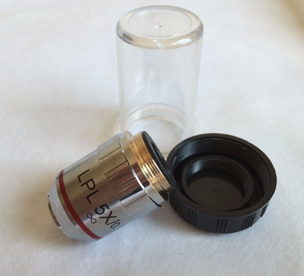 New Metallurgical Microscope 5X Infinity PLAN Achromatic Long Objective Lens