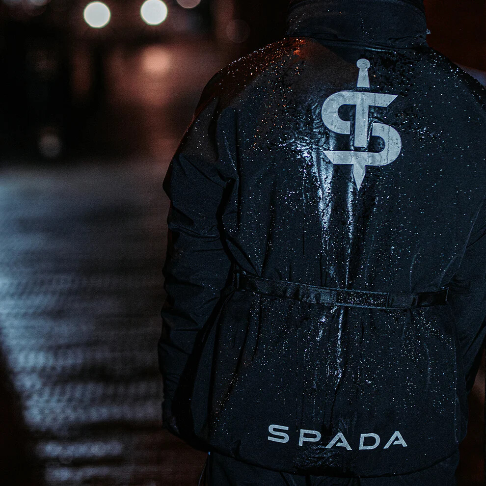 SPADA ACQUA SHIELD WATERPROOF OVER JACKET - BLACK - NEXT DAY