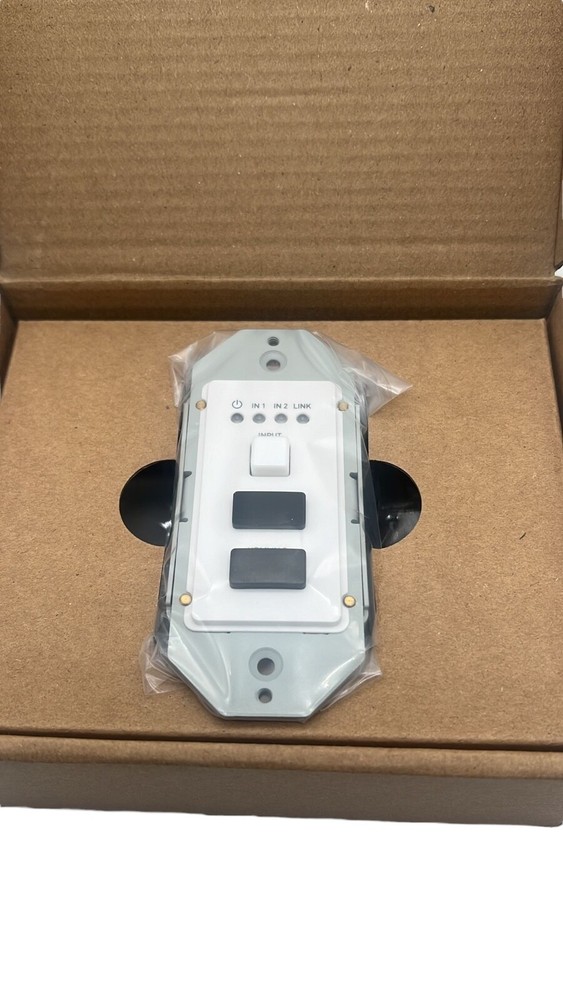 Dual HDMI HDBaseT + RS232 over Cat Extender Single Gang Wall Plate Transmitter