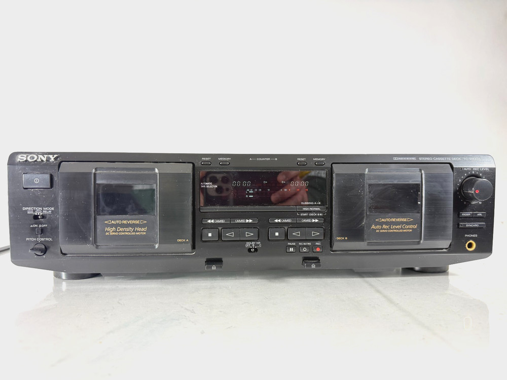 Sony TC-WE435 Dual Cassette Deck | For Parts