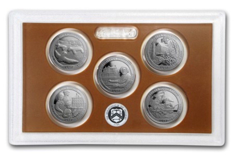2017 Clad Proof Set U.S. Mint Original Government Packaging OGP COA