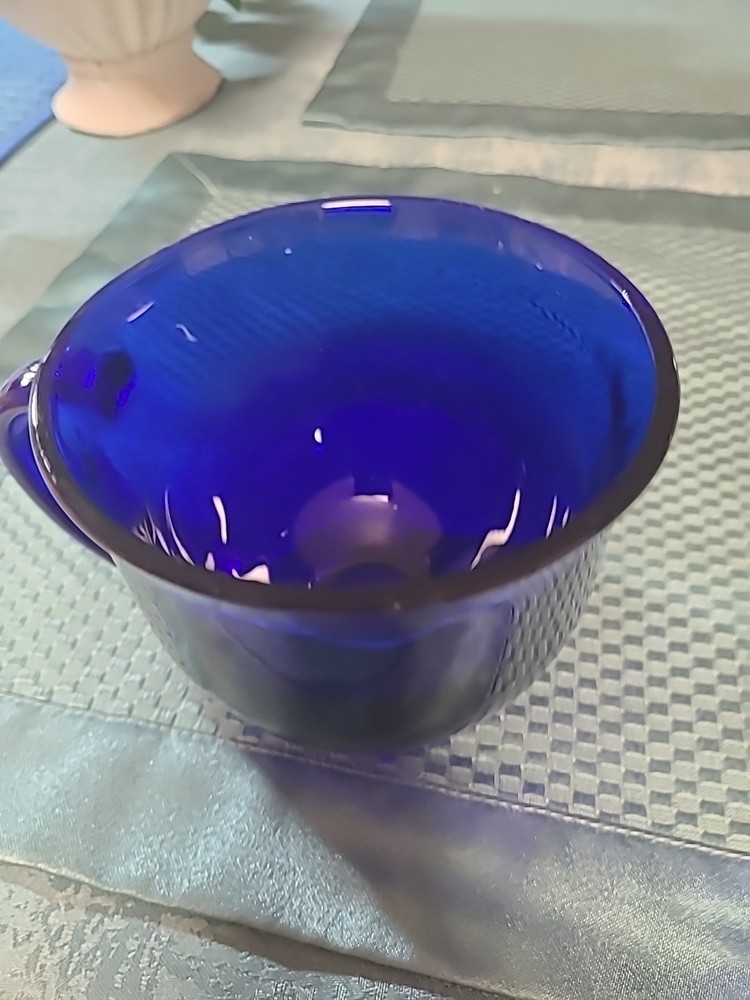LARGE SIZE COBALT BLUE CUP