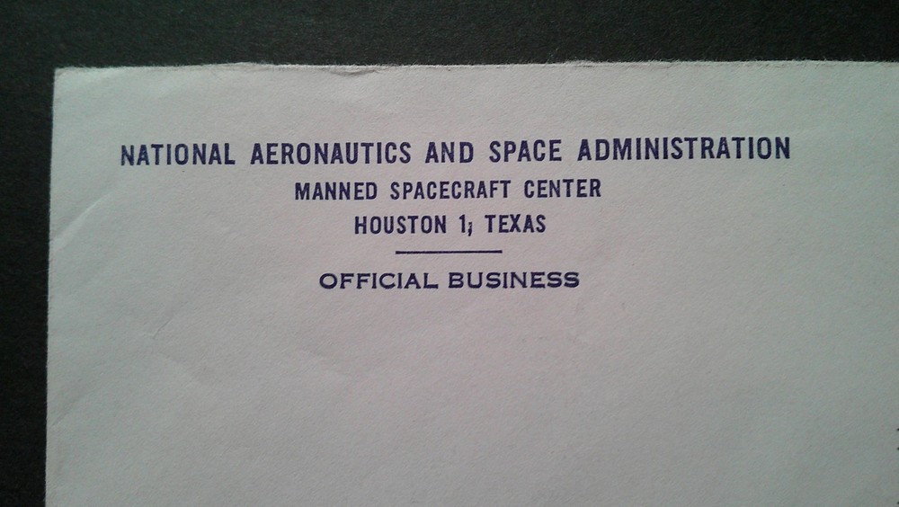 *1963 JOHN GLENN SIGNED LETTER – NASA LETTERHEAD – MERCURY SPACE PROGRAM*