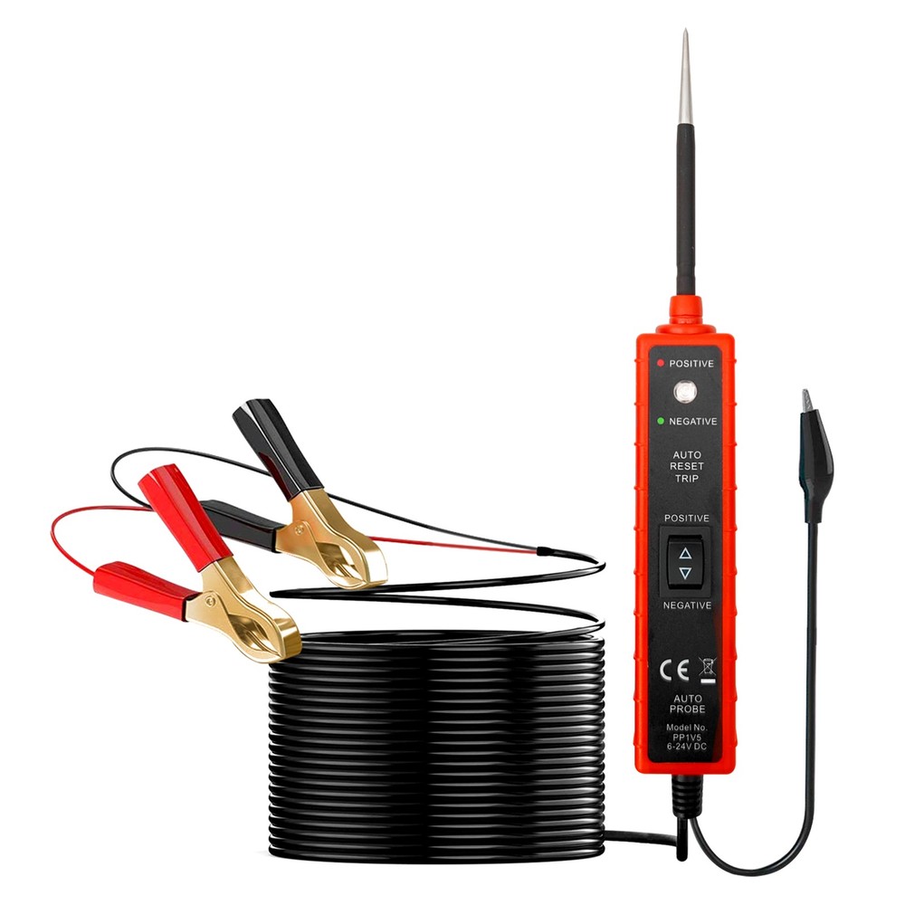 Car Auto 6-24V Power Probe Circuit Electrical Tester Test Device System Tool