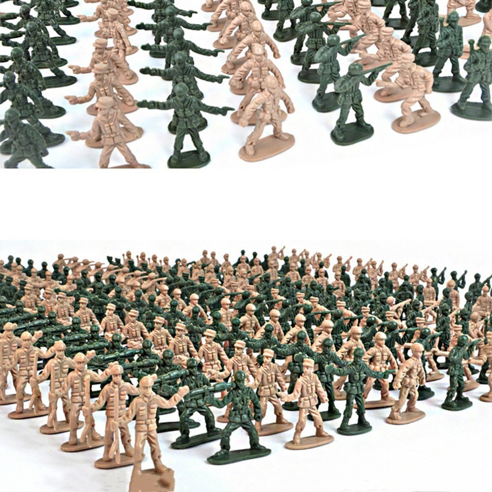 Useful Character Model Sand Table Table Game War Game 100Pcs 4cm Figures