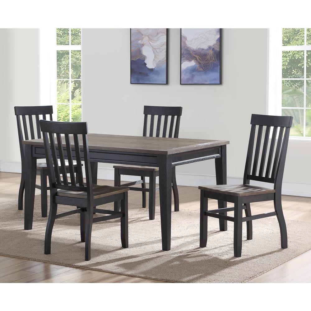 Raven Noir Side Chair