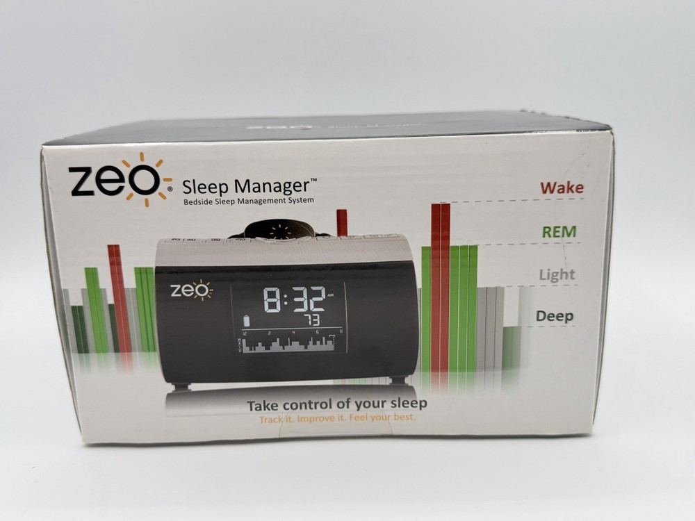 Zeo Sleep Manager with Sealed Headband & SoftWave Sensor  *SEALED BOX