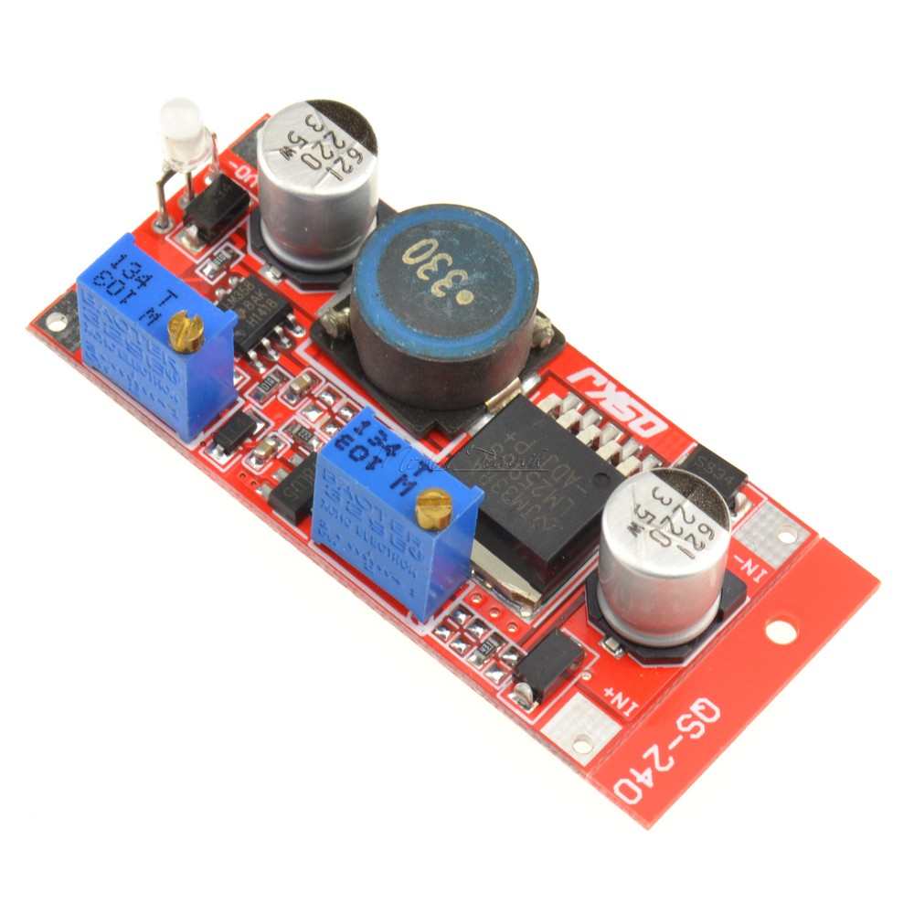 DC-DC LM2596 Step-down Adjustable CC/CV Power Supply Module Converter LED driver