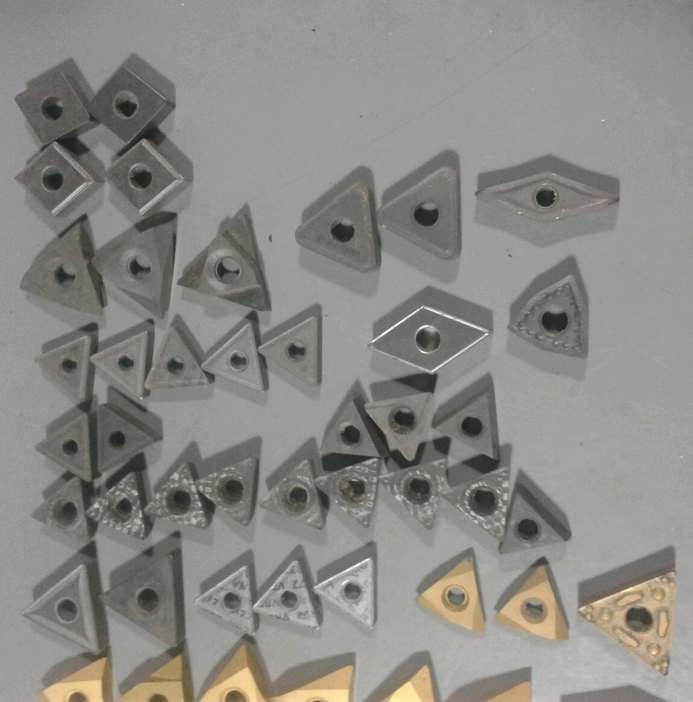 Misc Lot of (72) Carbide Turning Tool Inserts