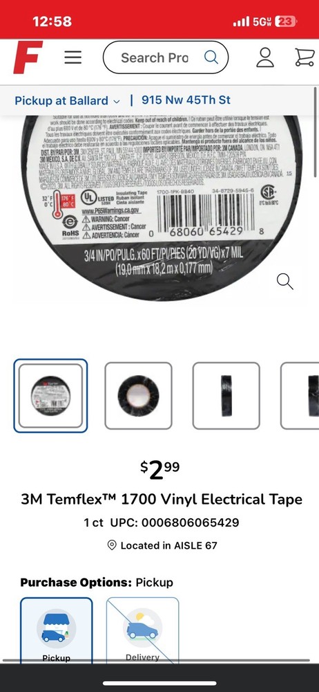 Shawn’s Eletrical Tape