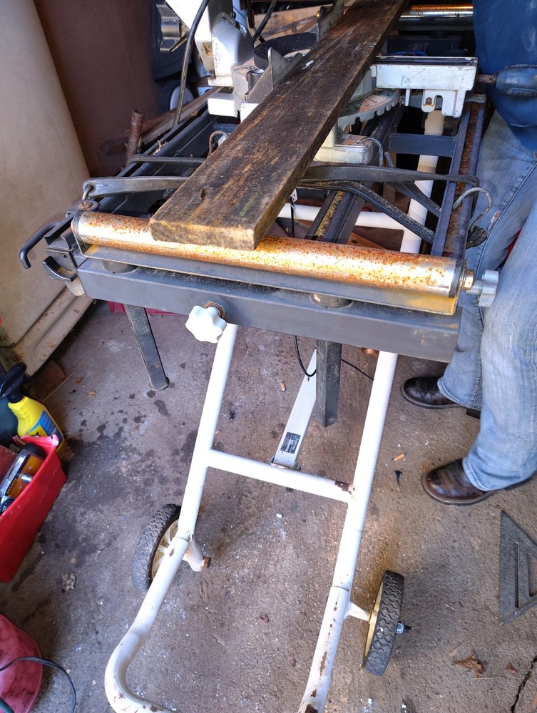 Universal Planer and Miter Saw Stand Adjustable Height