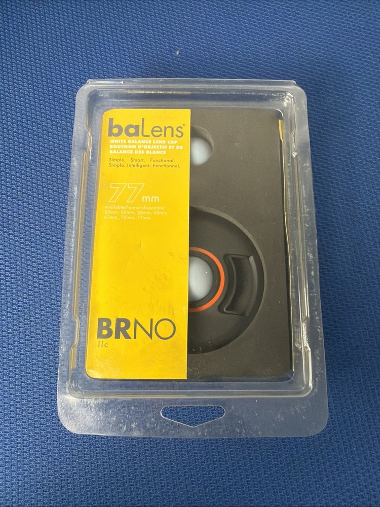 BRNO baLens 62mm White Balance Lens Cap