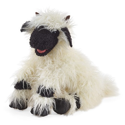 Folkmanis Puppets Valais Blacknose Sheep Puppet
