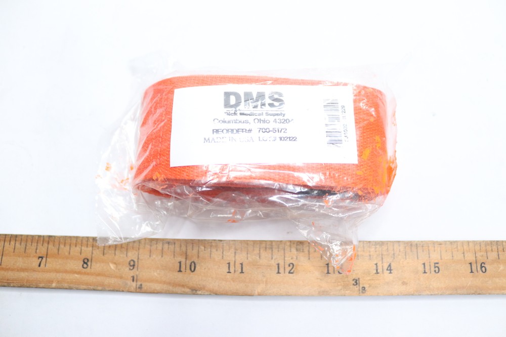 DMS Strap Orange 7-Ft L x 2-1/2" W x 3" H 700-5172