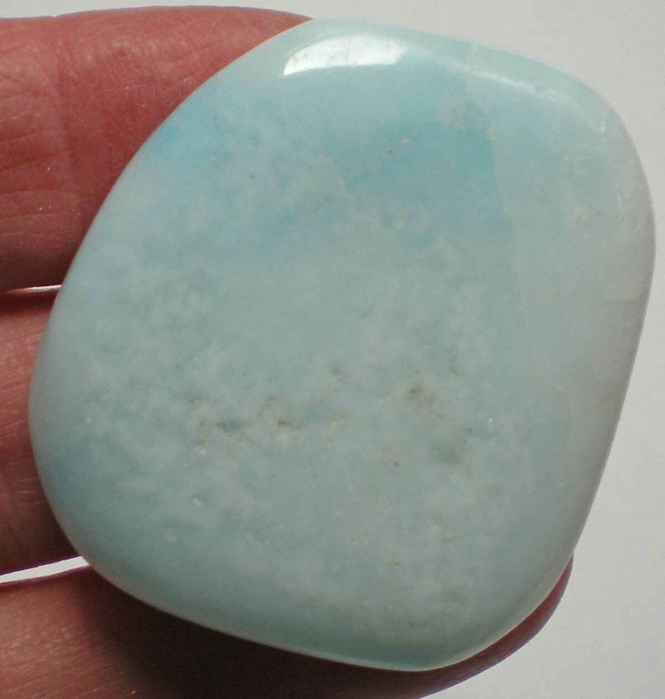 Blue Aragonite - 3 Small Palmstones sc980b