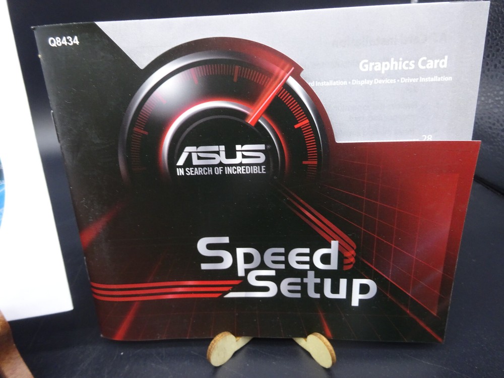 ROG Strix V1465 Gaming Graphic Card Software Disc & Setup Pamphlet