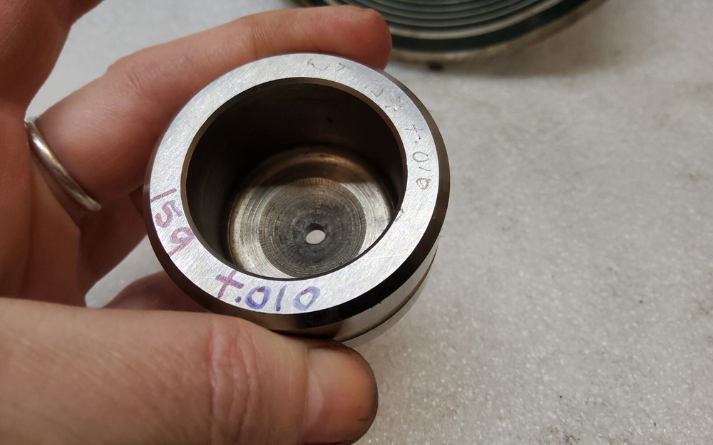 Punch Die WT .159 +.019 Used With Strippit Fabricator Model 10AA