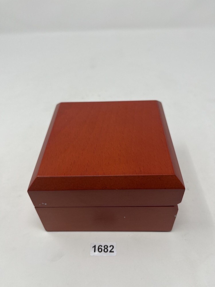 Cherry Wood Jewelry Gift Box Size 4х4
