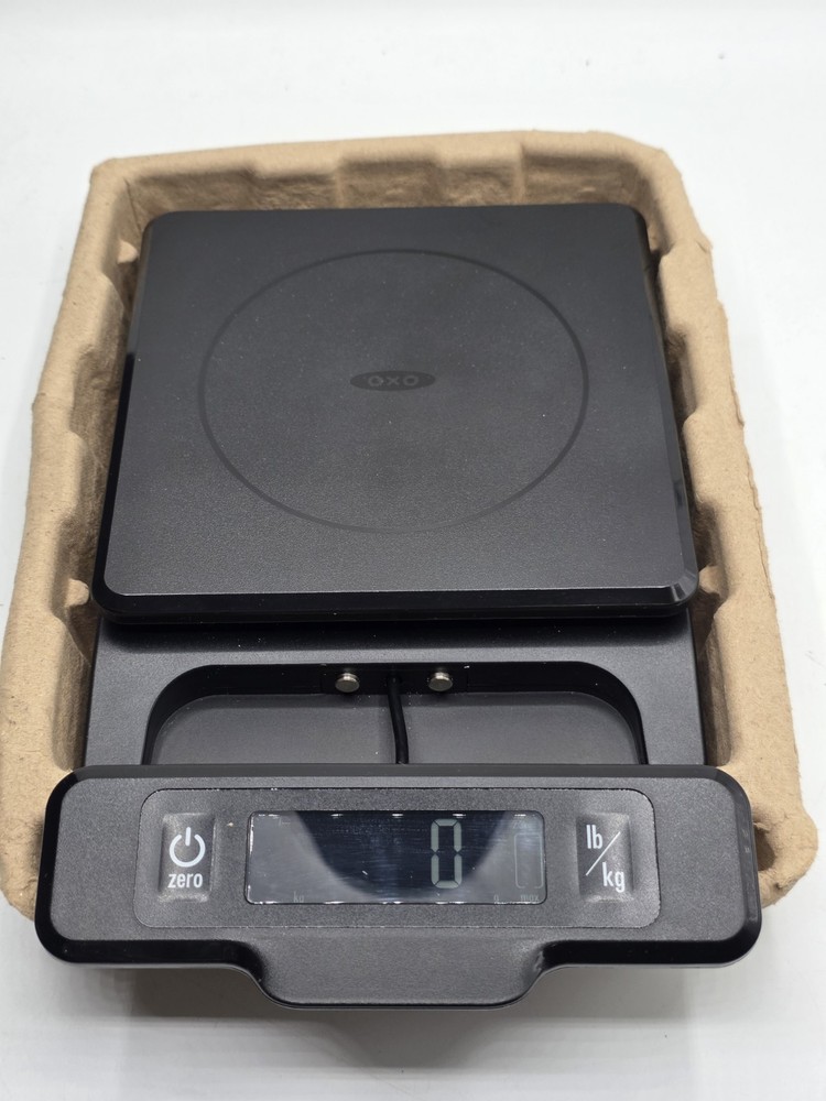 OXO SoftWorks 5lb Digital Food Scale with Pull-Out Display - Black